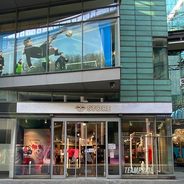 Bild des RB Leipzig Stores Petersbogen